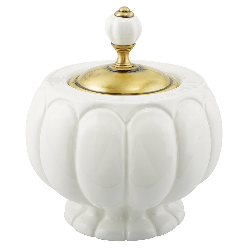 Баночка Migliore Olivia 17418 цвет Белый Бронза